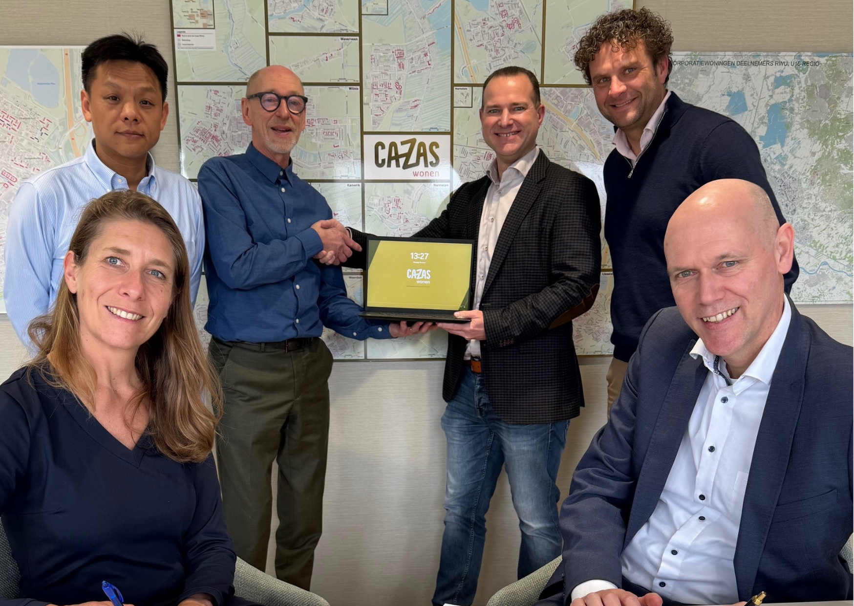 Cazas Wonen geeft achtergebleven laptops een nieuwe bestemming